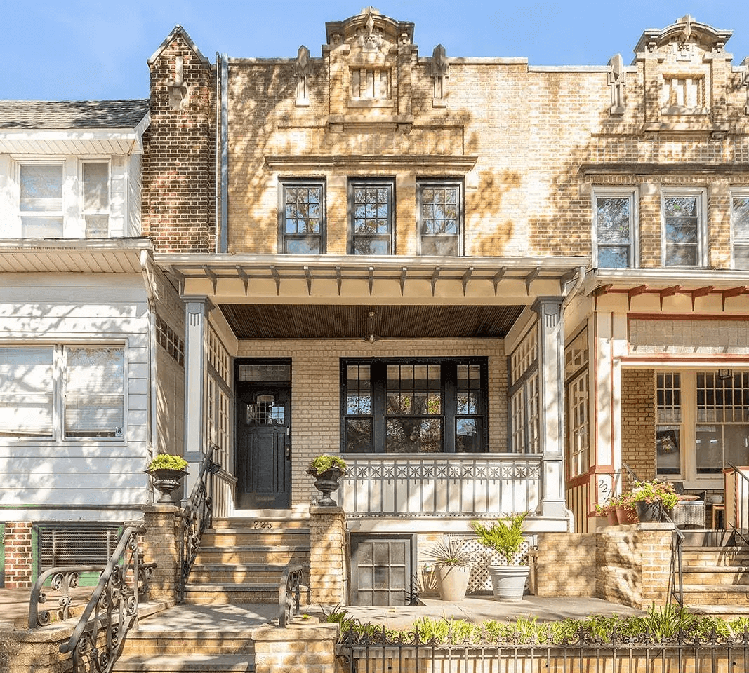 windsor terrace house for sale exterior of 225 windsor place