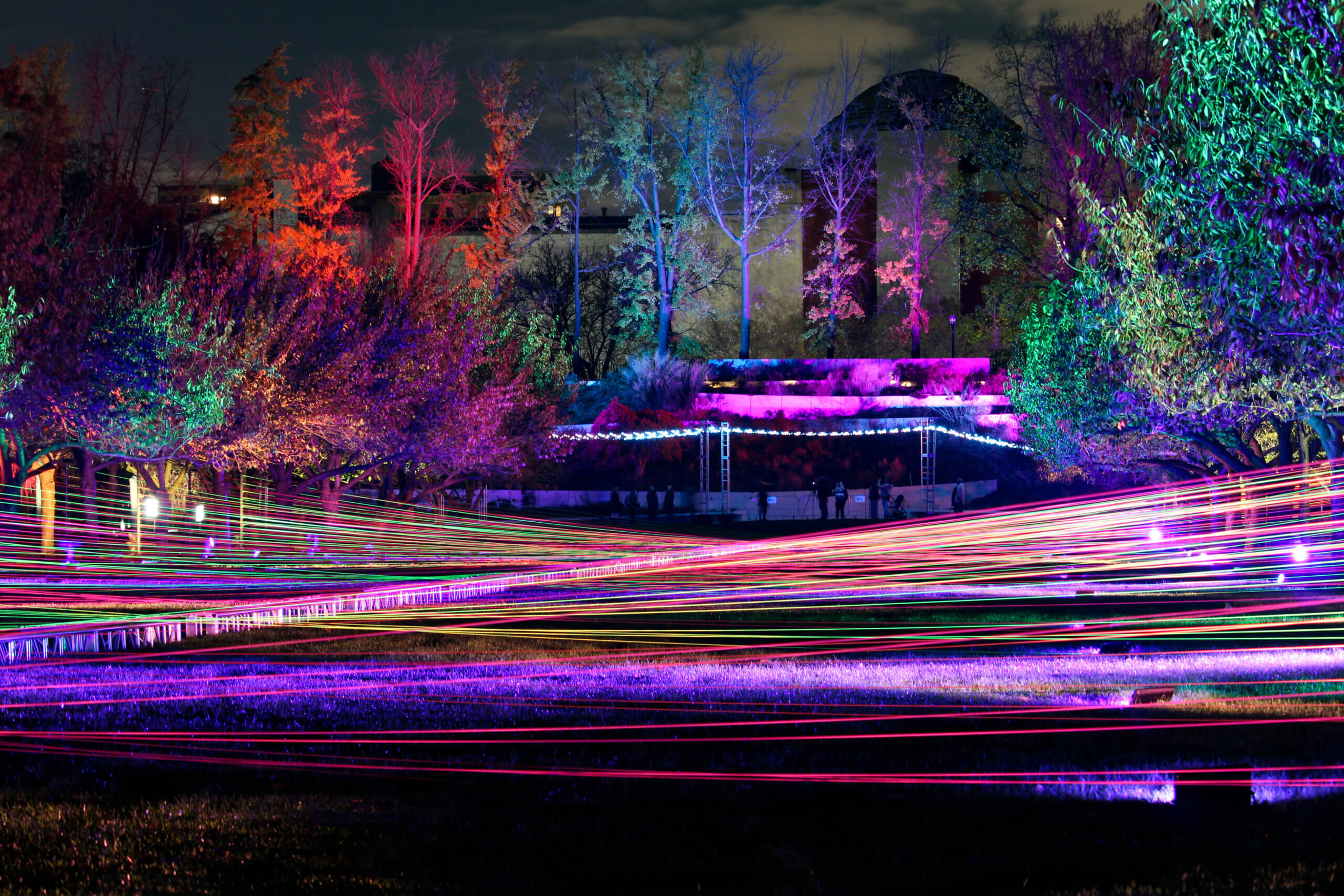 lightscape at brooklyn botanic garden