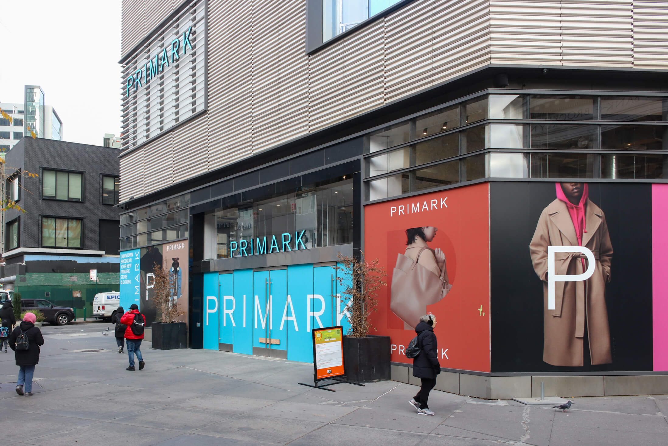 exterior of primark