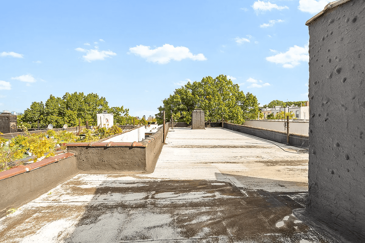 roof terrace of unit 4l in 563 8th street