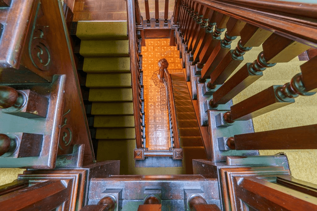interior stair at 77 brinkerhoff street