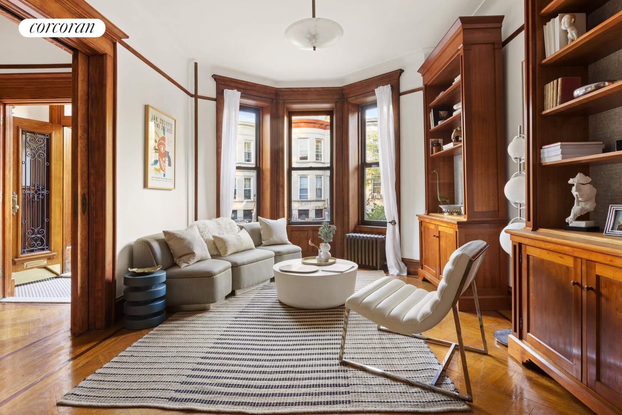 brooklyn brownstone for sale interior of 204 maple street