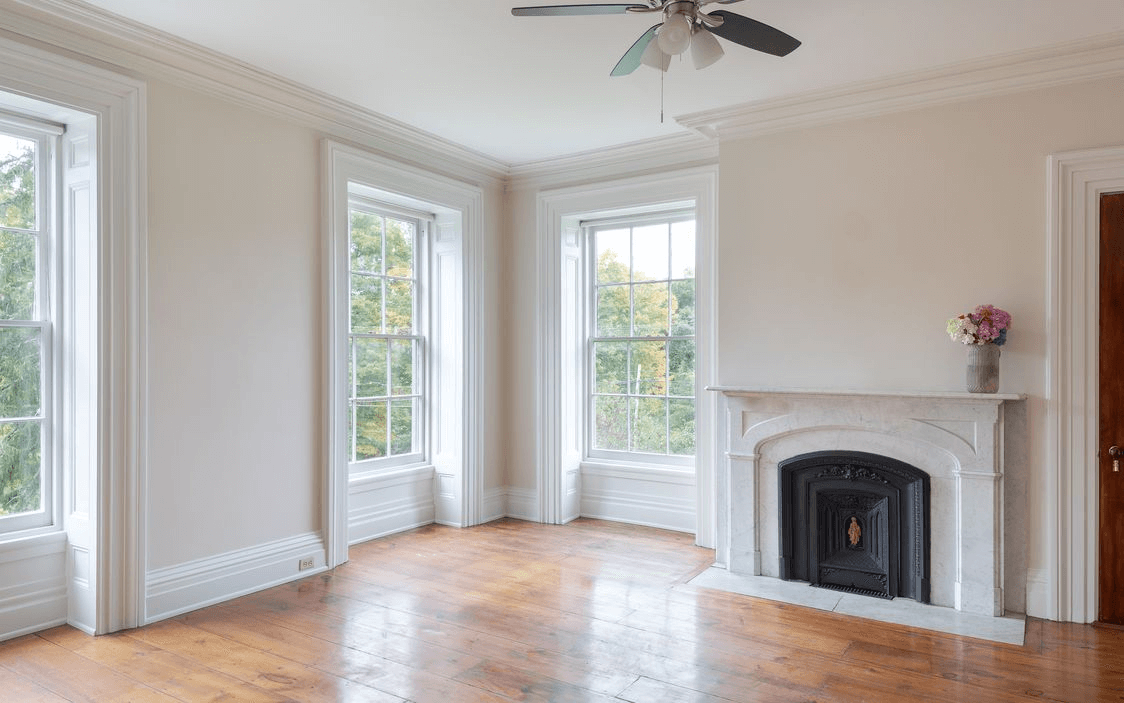 bedroom in the crane house in somers ny