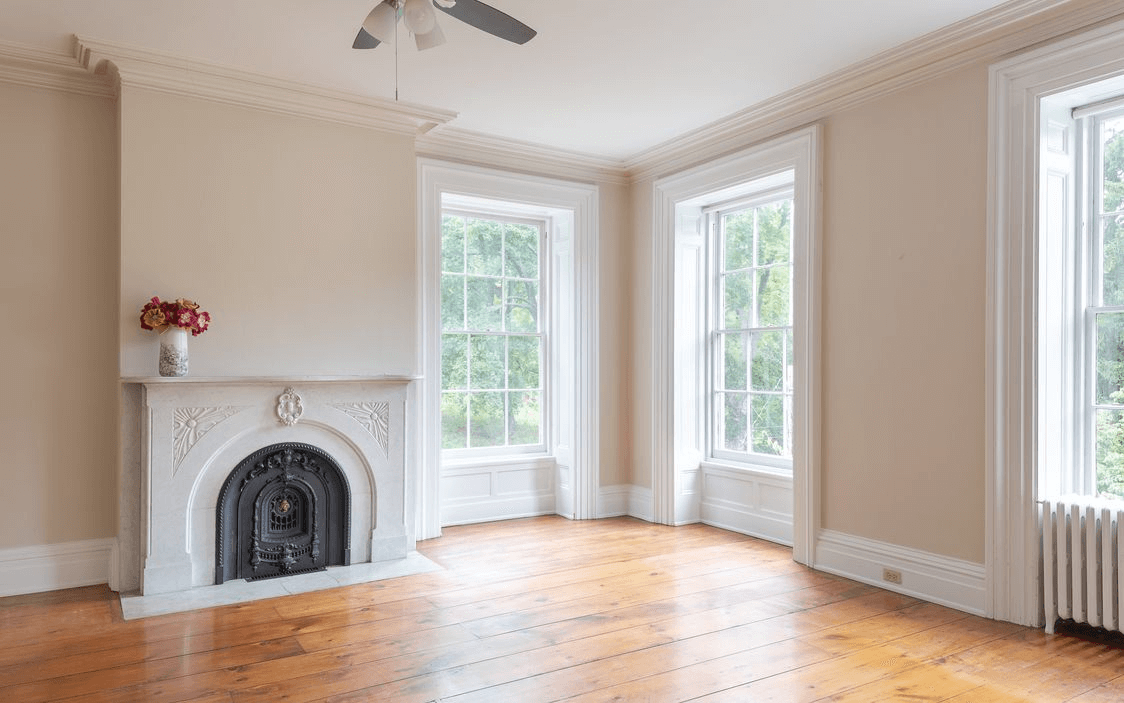 bedroom in the crane house in somers ny