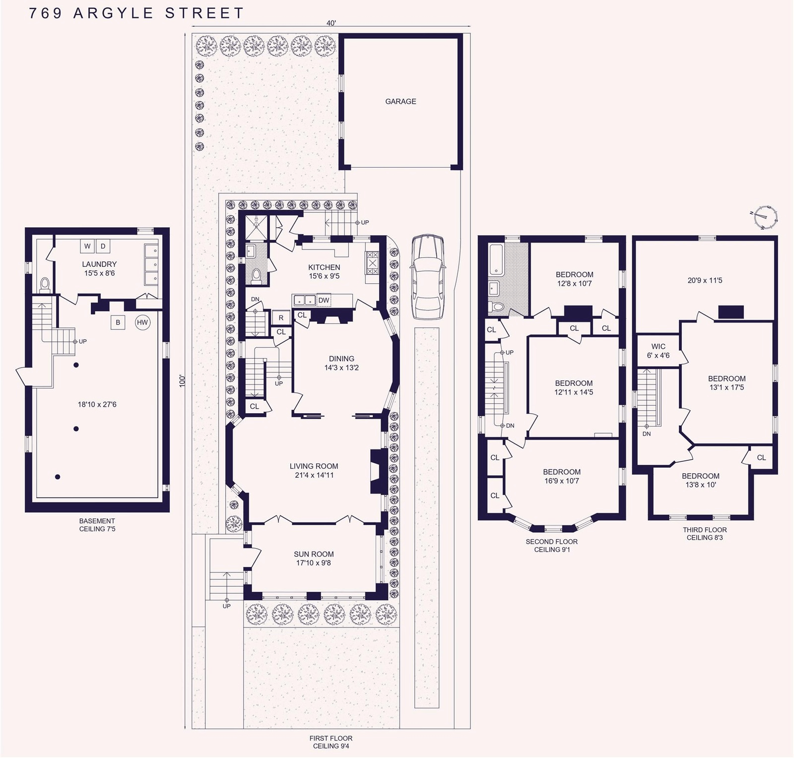 floorplan of 769 argyle road