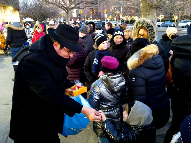 menorah lighting