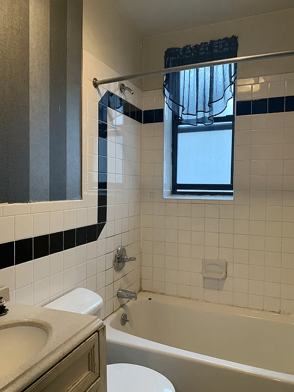 bath of apartment 3b at 116 cambridge place