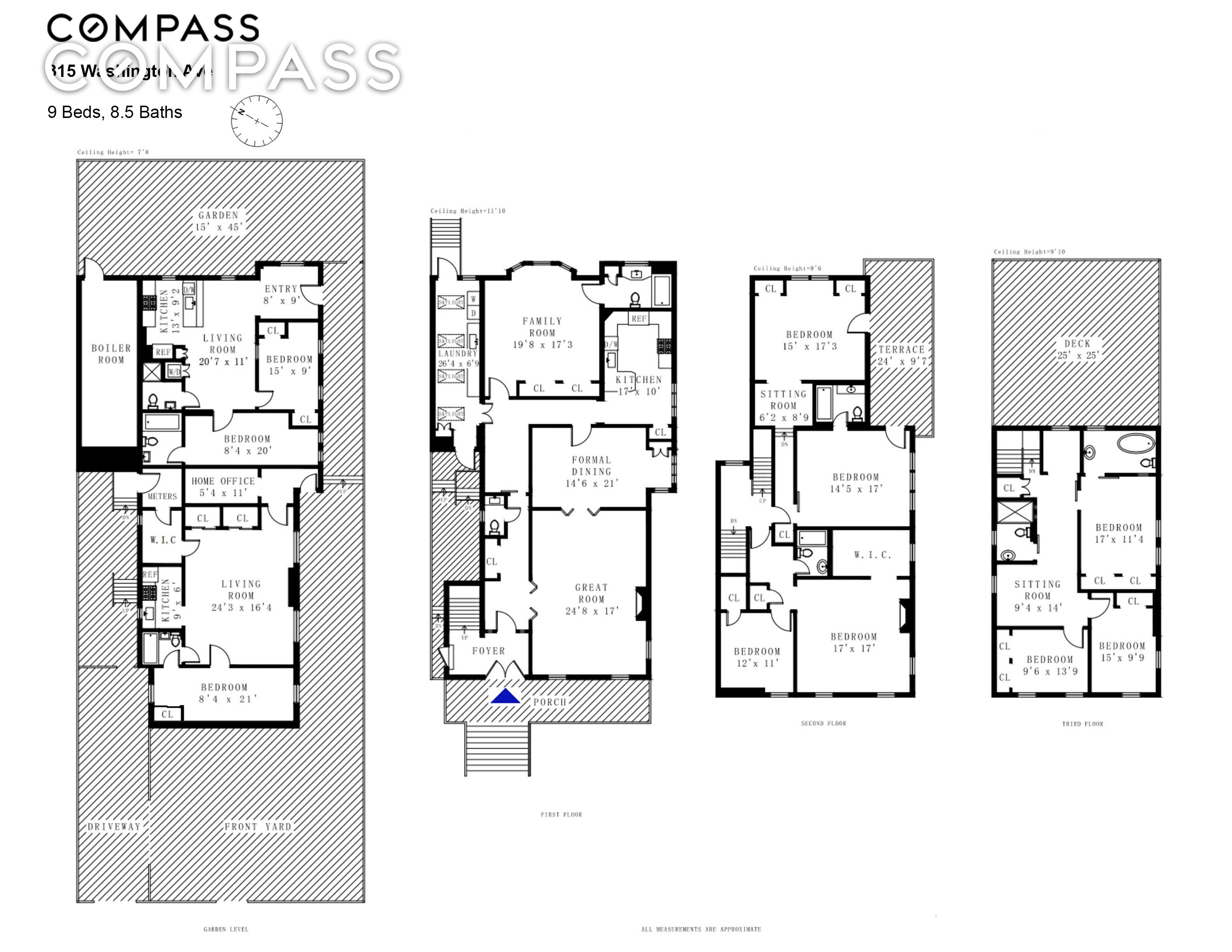 floorplan of 315 Washington Avenue