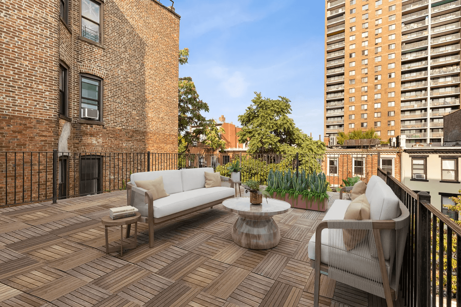 virtually staged exterior of 315 Washington Avenue