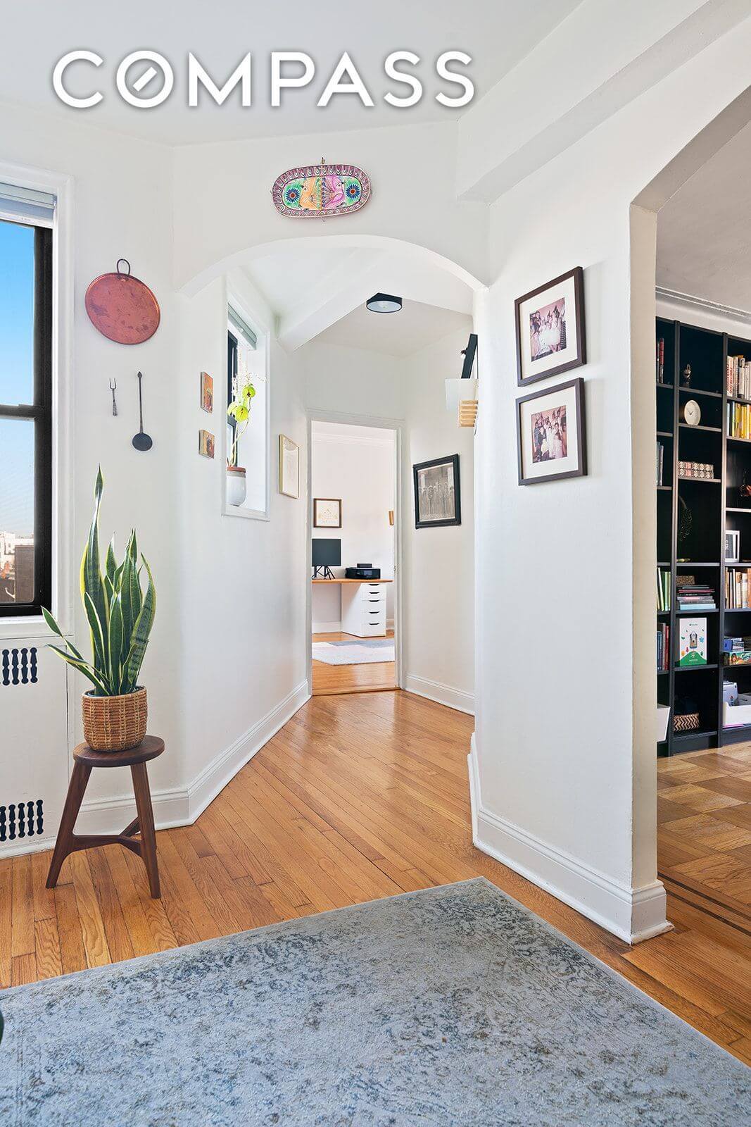 foyer of unit 6g at 385 east 18th street