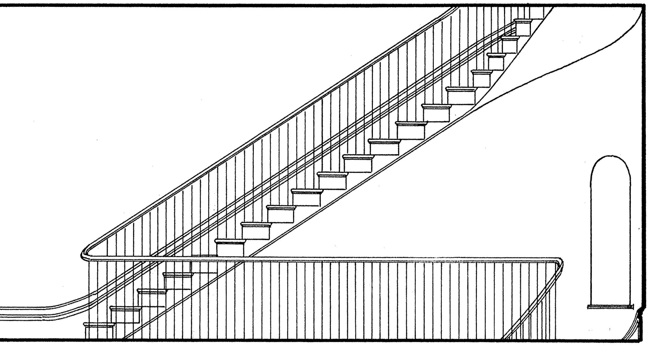 coffin corner drawing