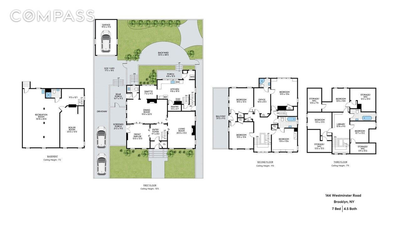 floorplan of 144 westminster road