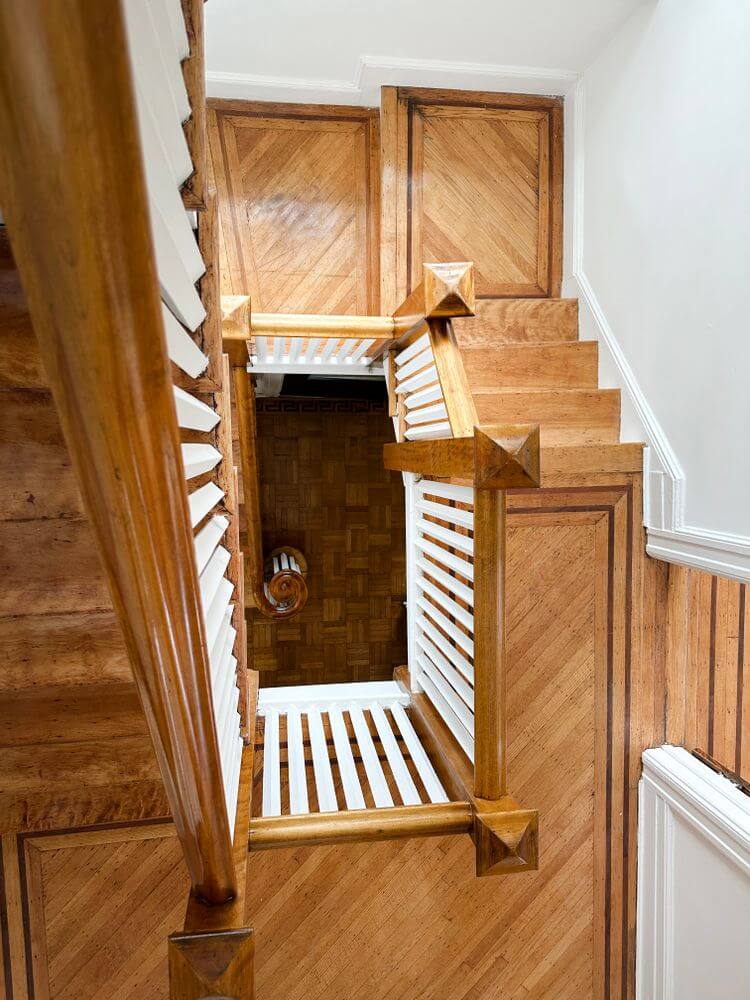 interior stair of 144 westminster road