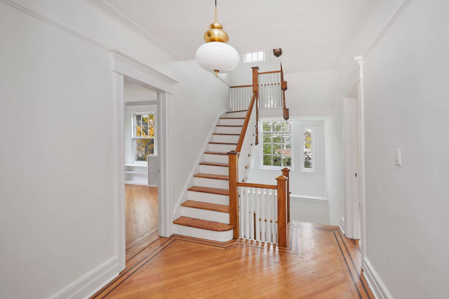 interior stair of 144 westminster road