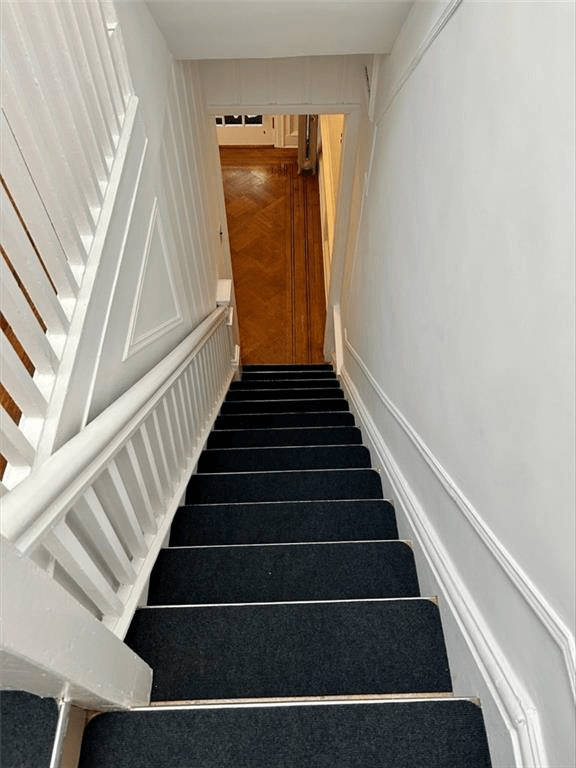 stair inside 7023 ridge crest terrace