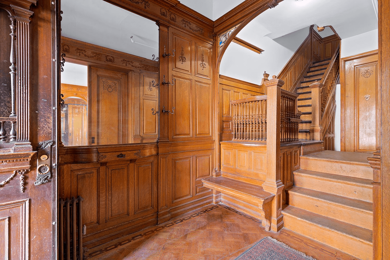 entry with staircase