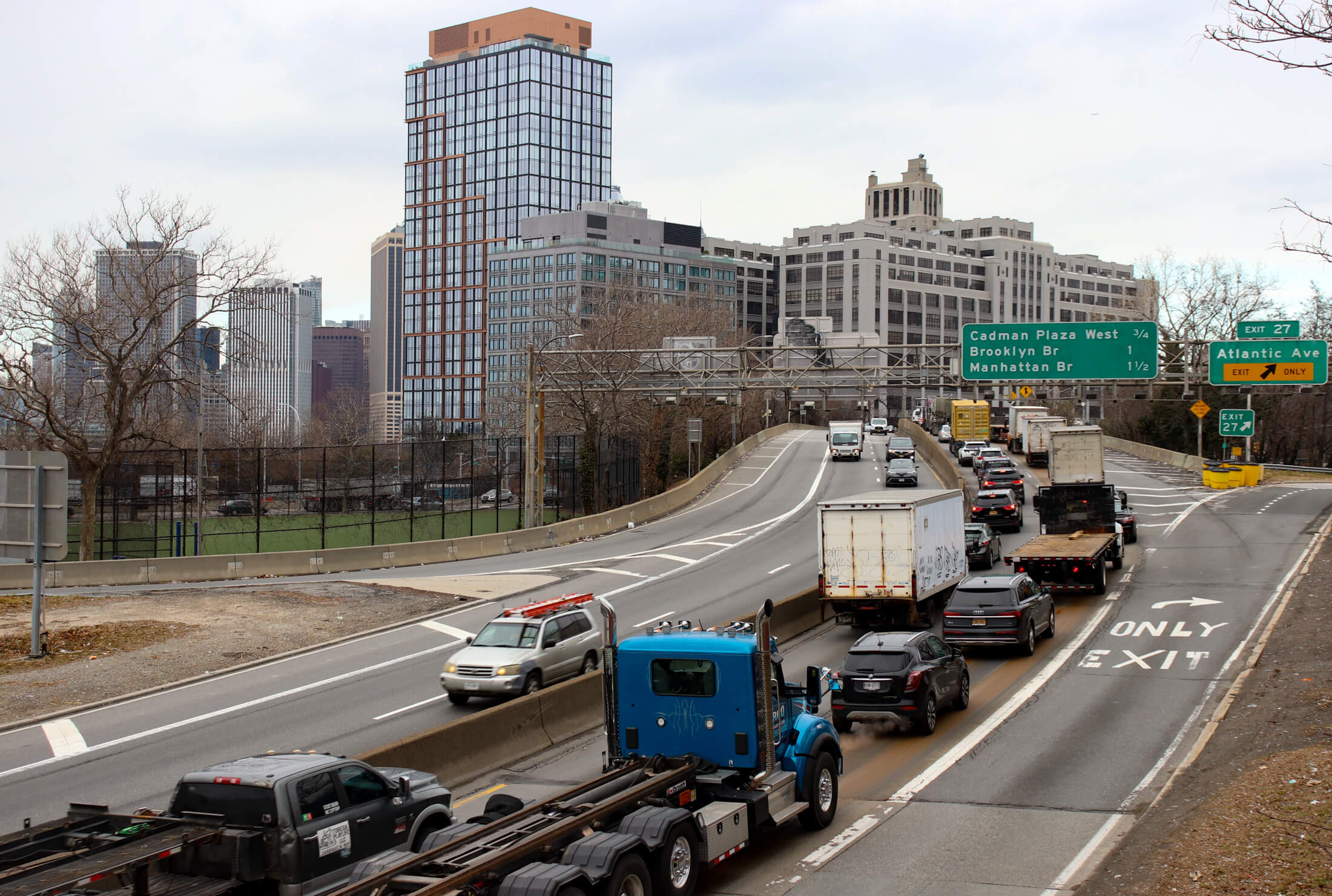 view to brooklyn heights and bqe