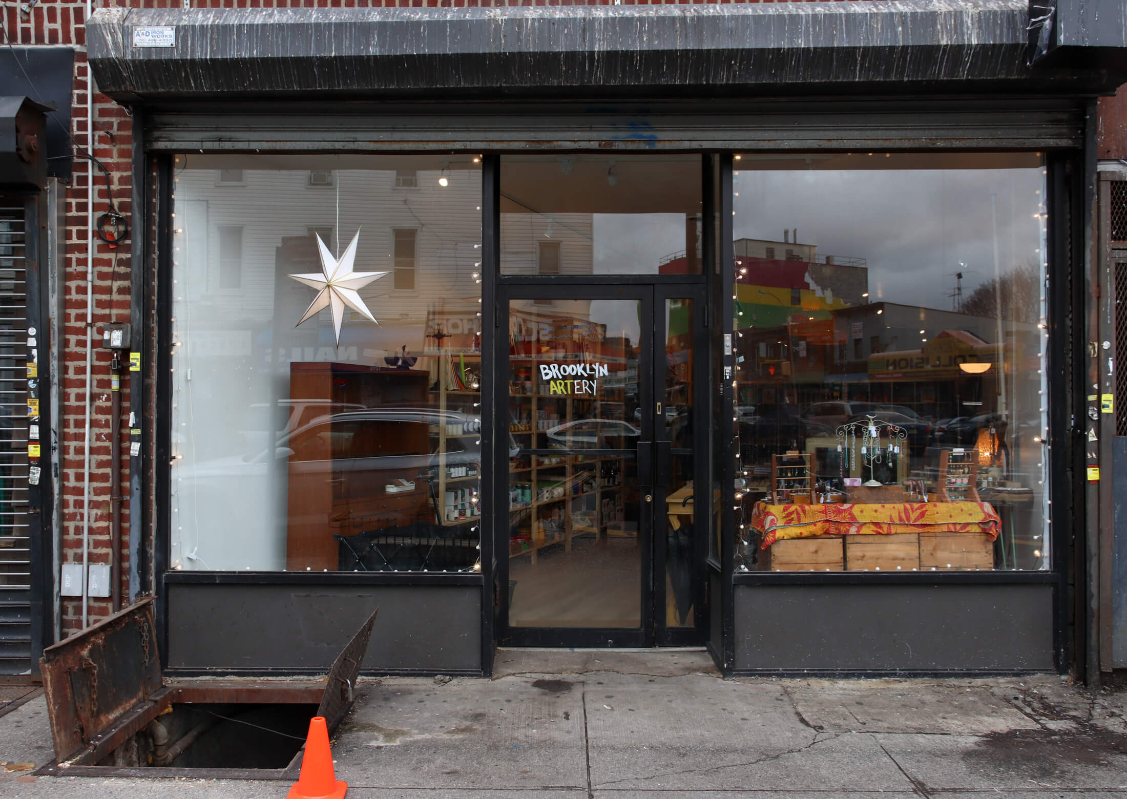 exterior of brooklyn artery store