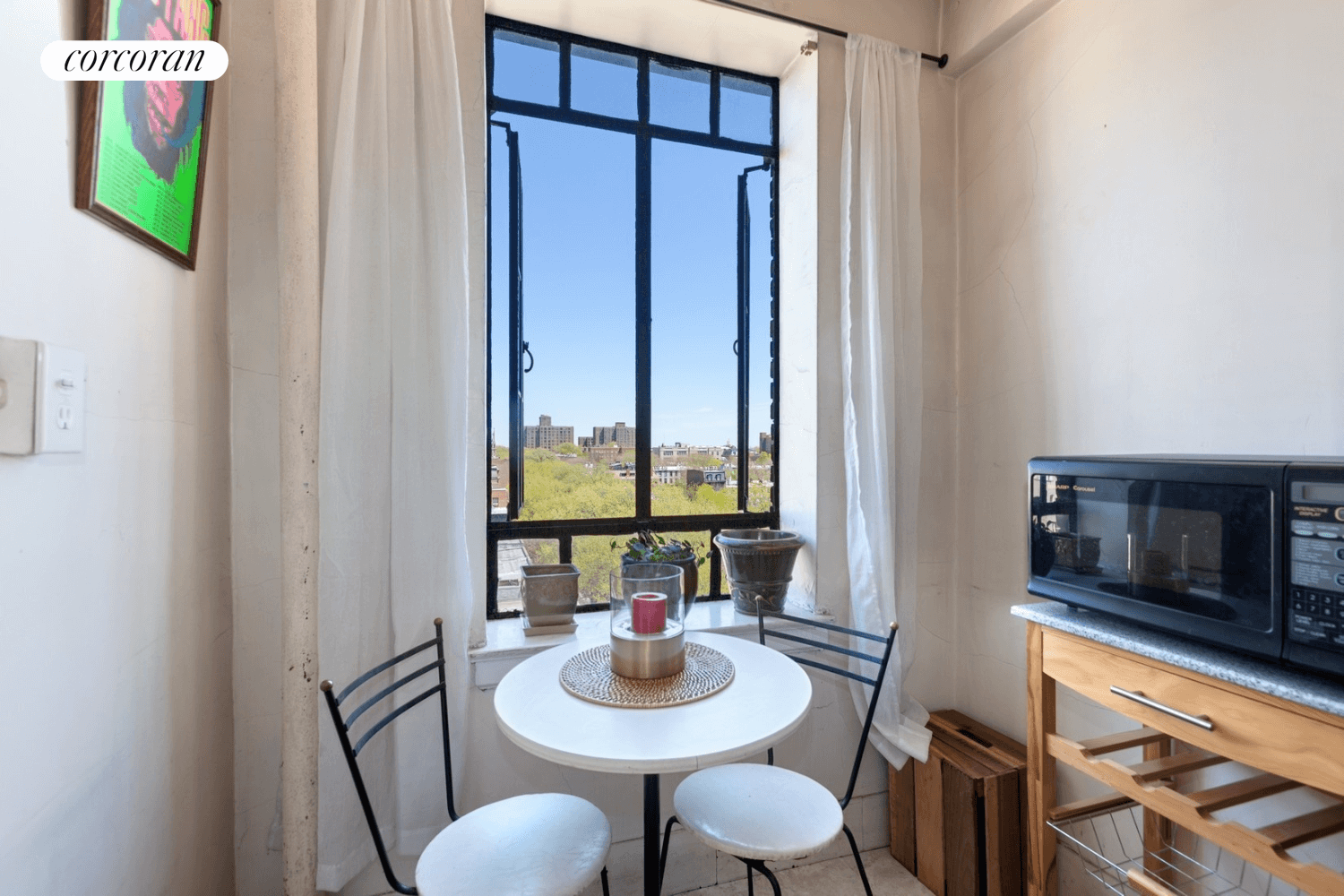 kitchen of apt 10e at 101 Lafayette avenue