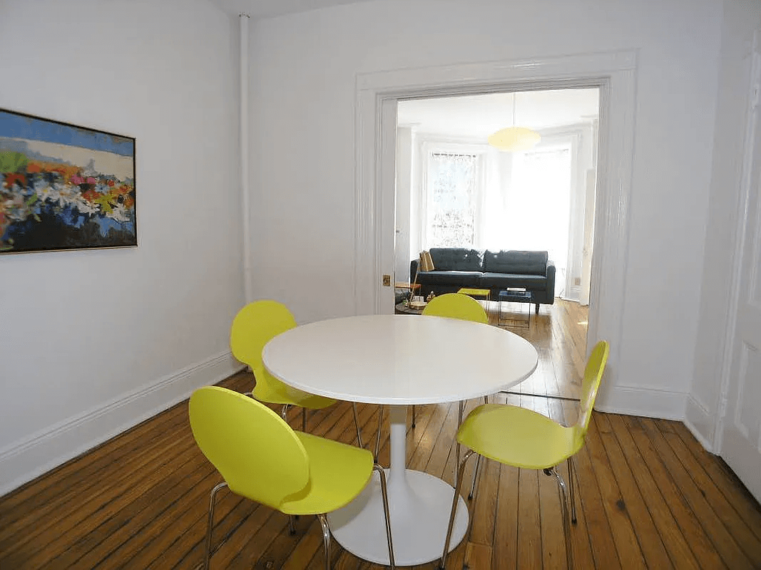 dining room of unit 2 at 271 6th street