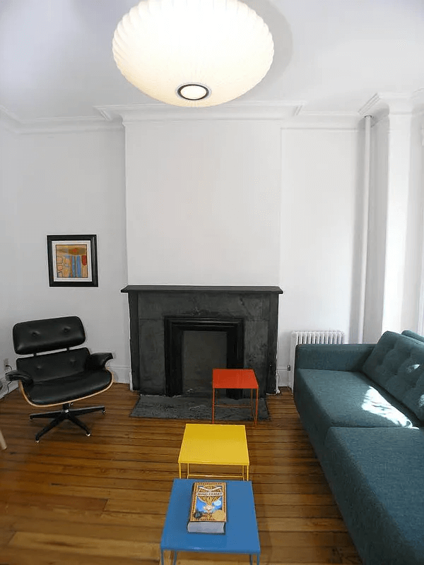 living room of unit 2 at 271 6th street