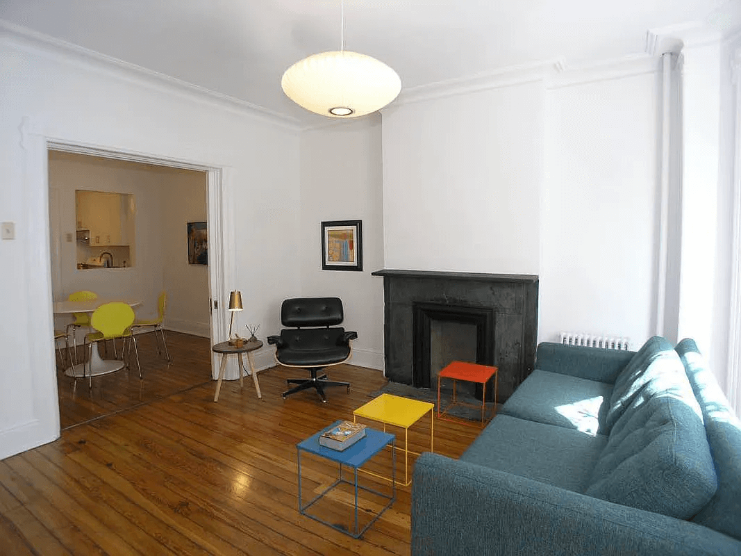living room of unit 2 at 271 6th street