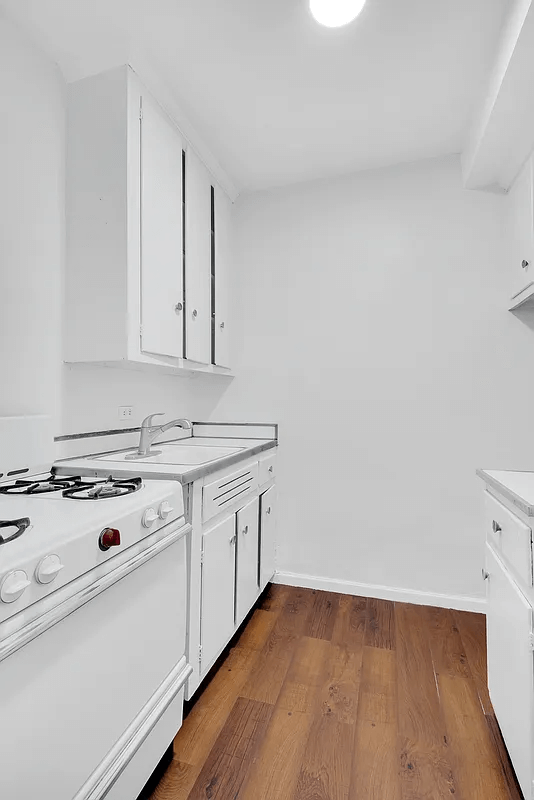 kitchen of apt 610 at 34 plaza street east