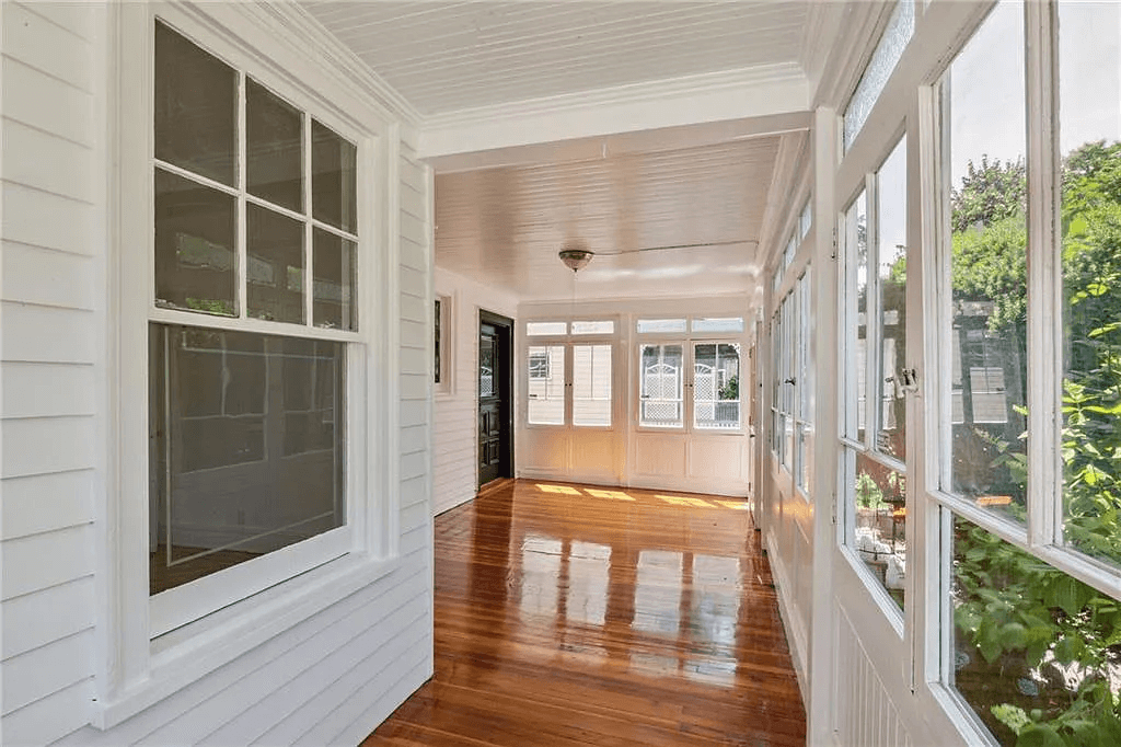 enclosed front porch at 761 east 22nd street