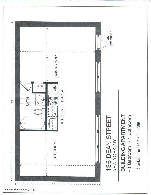 floorplan of unit