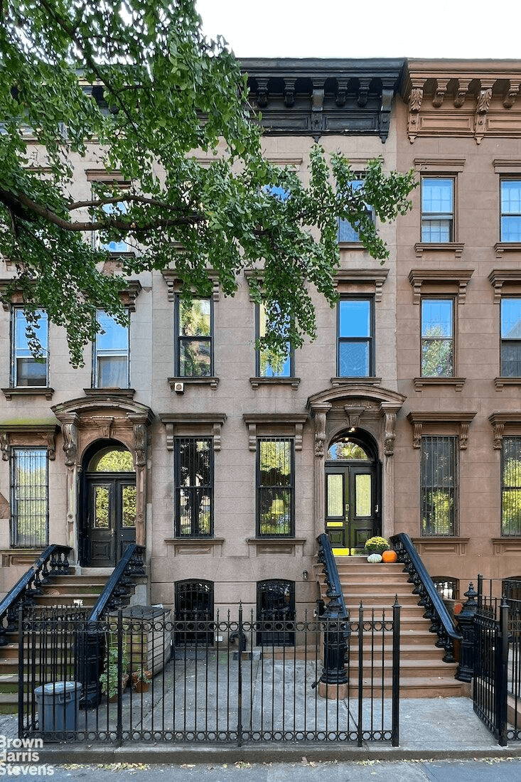 exerior of the brownstone
