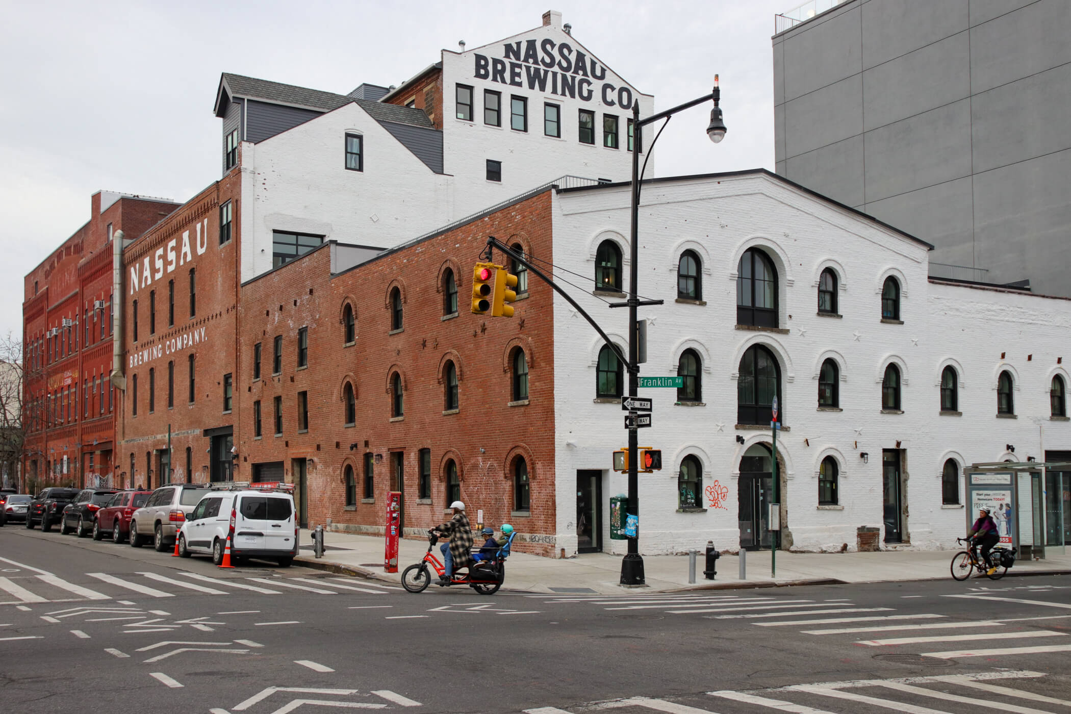 exterior of the nassau brewery