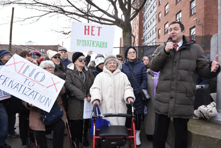 tenants at the rally