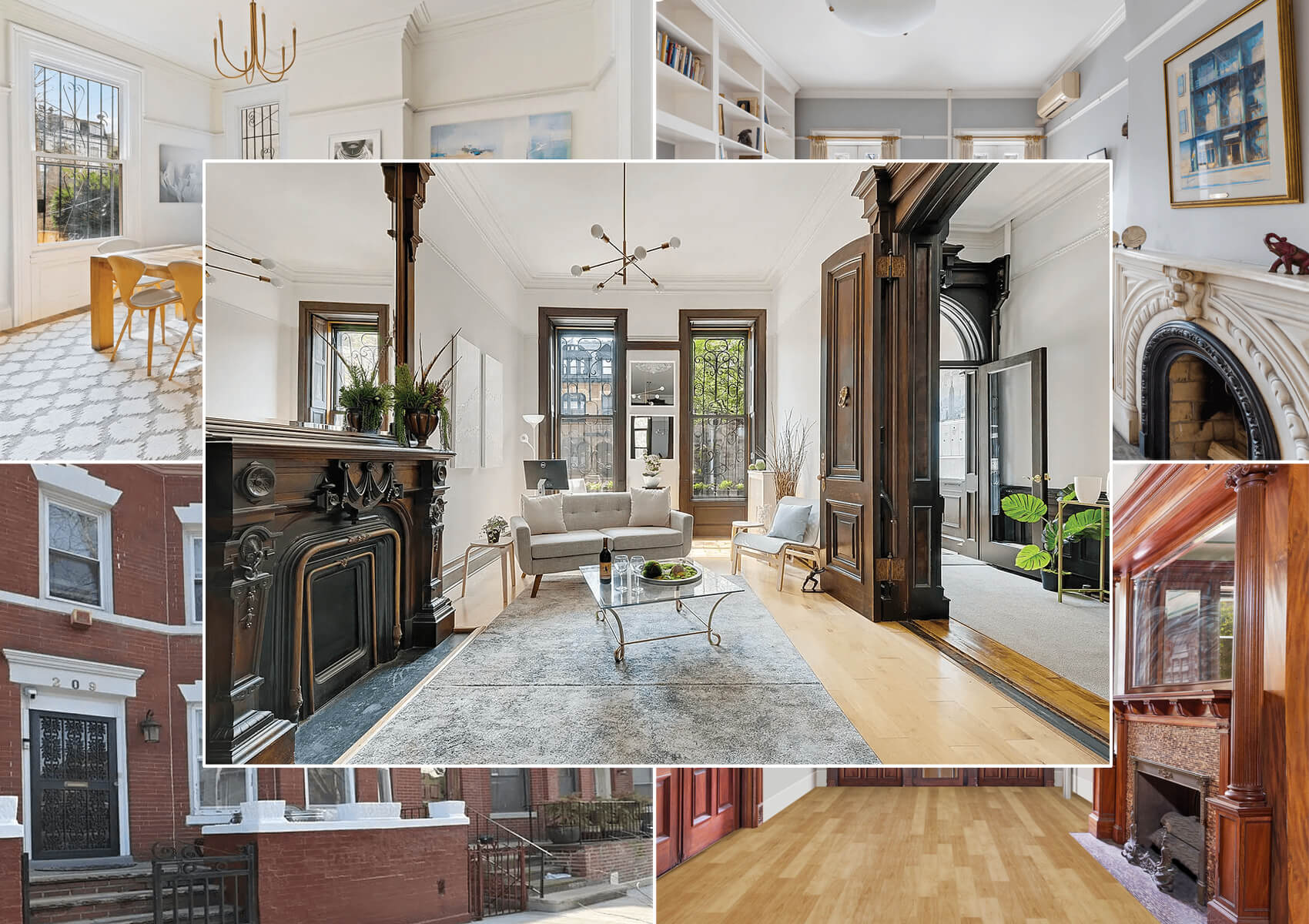 brooklyn listings - interiors of houses for sale