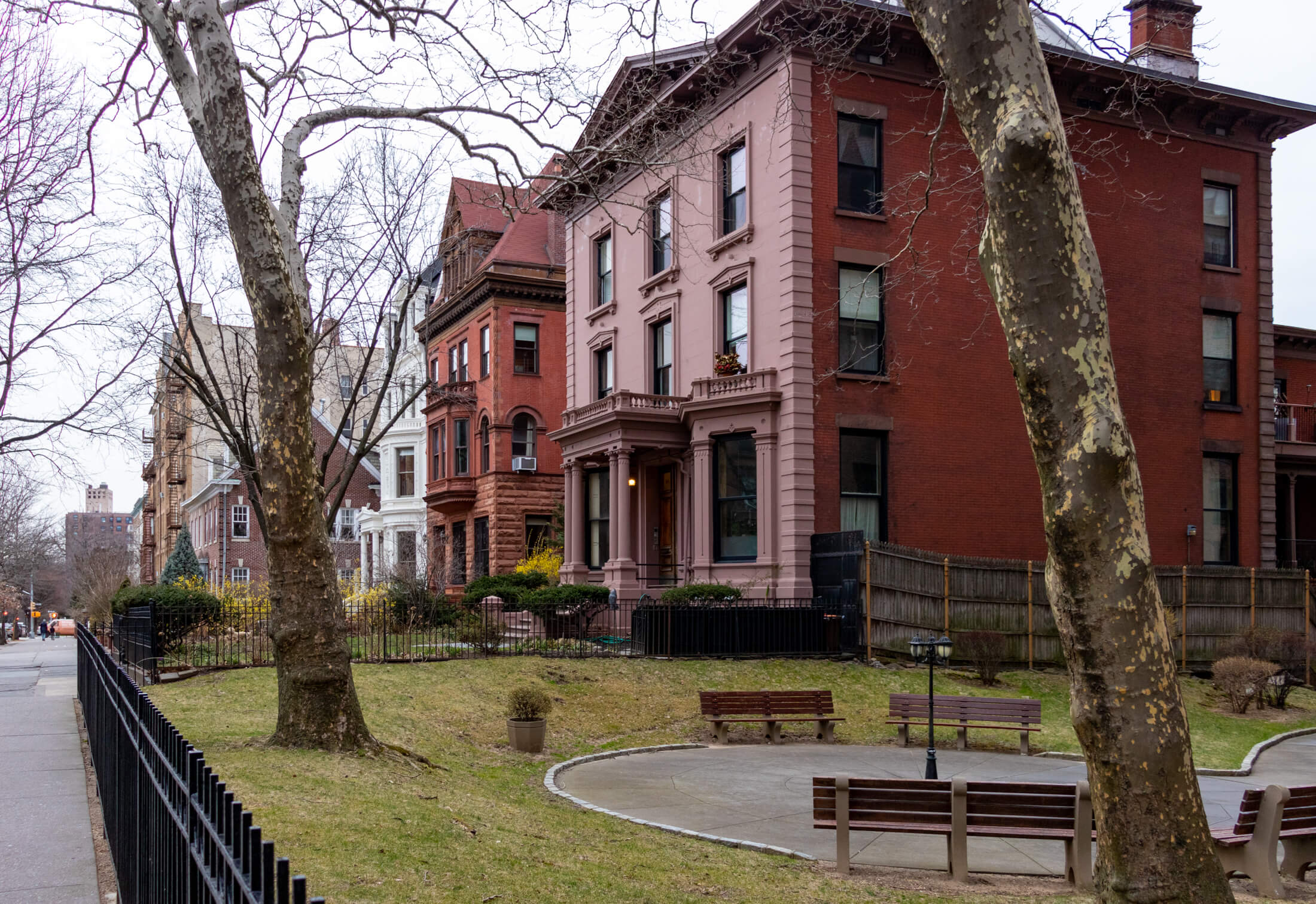 street view of houses on clinton avenue