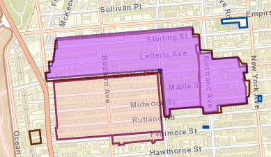 map of the historic districts