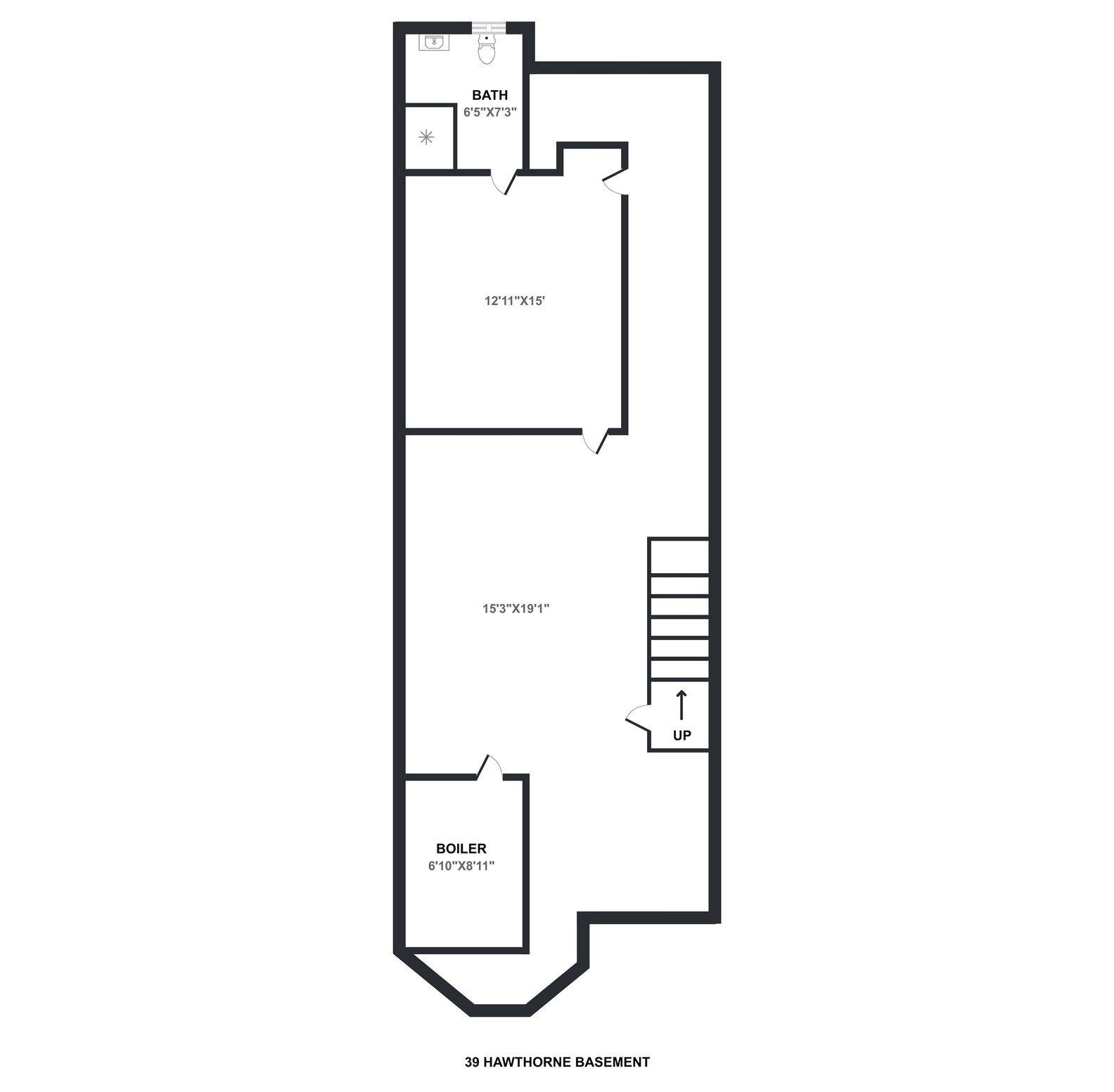 floorplan of cellar level