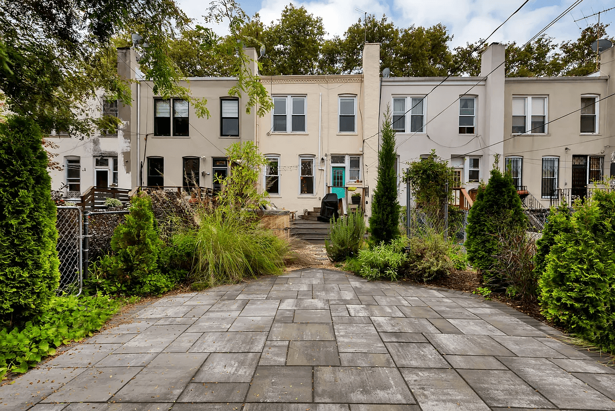 rear of the house with paved patio