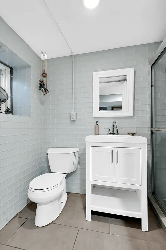 bathroom with shower