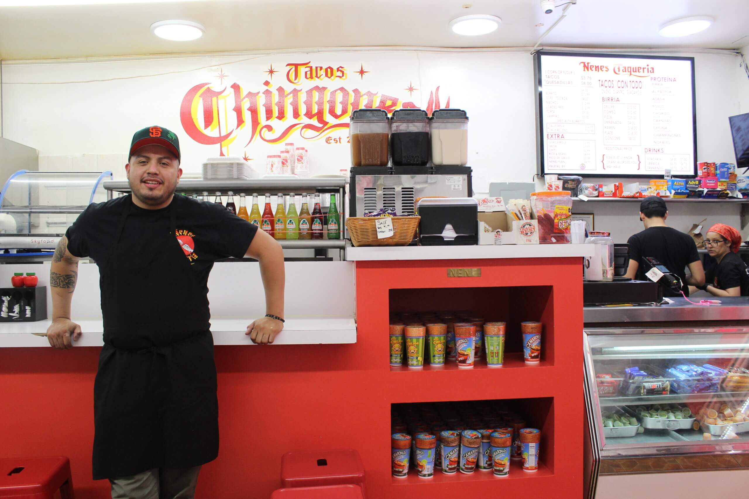 andres at his store