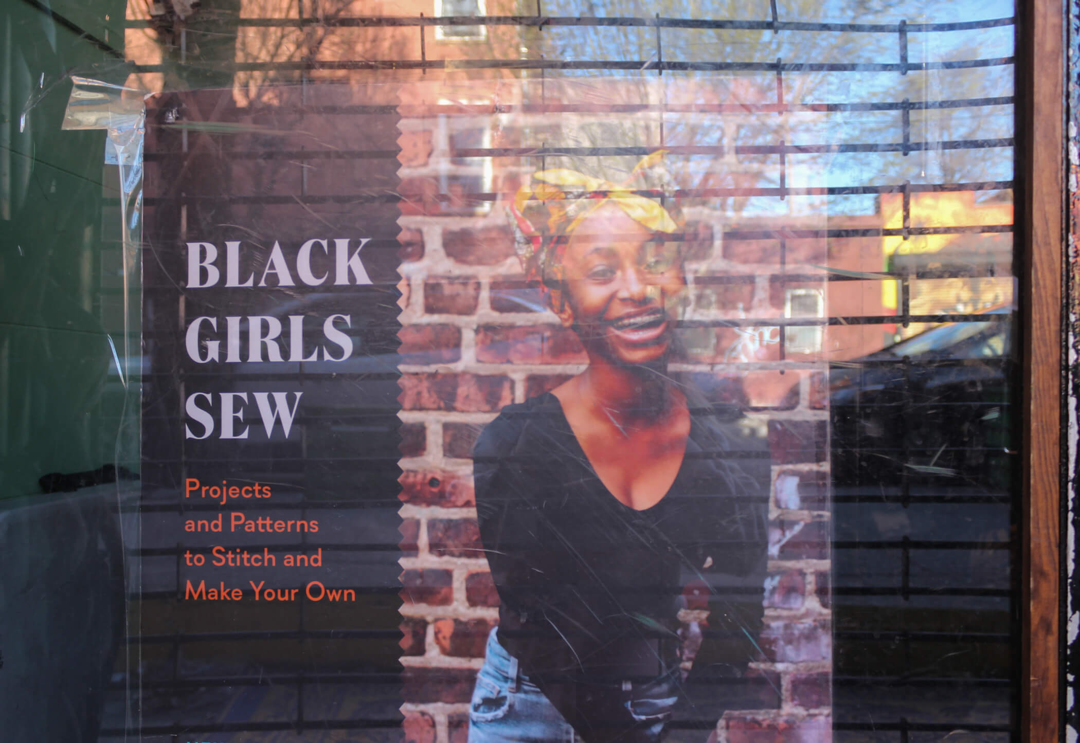black girls sew poster