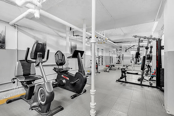 gym in basement