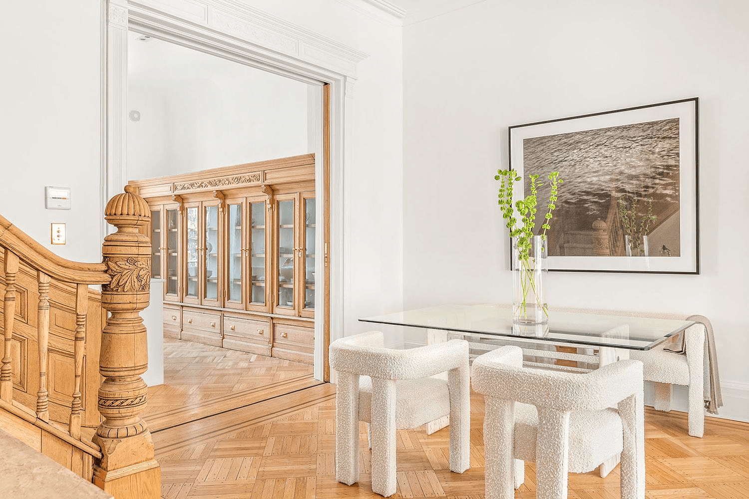 dining area in parlor