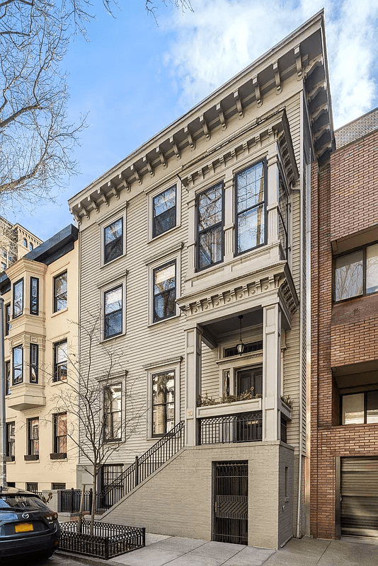 exterior of wood frame house