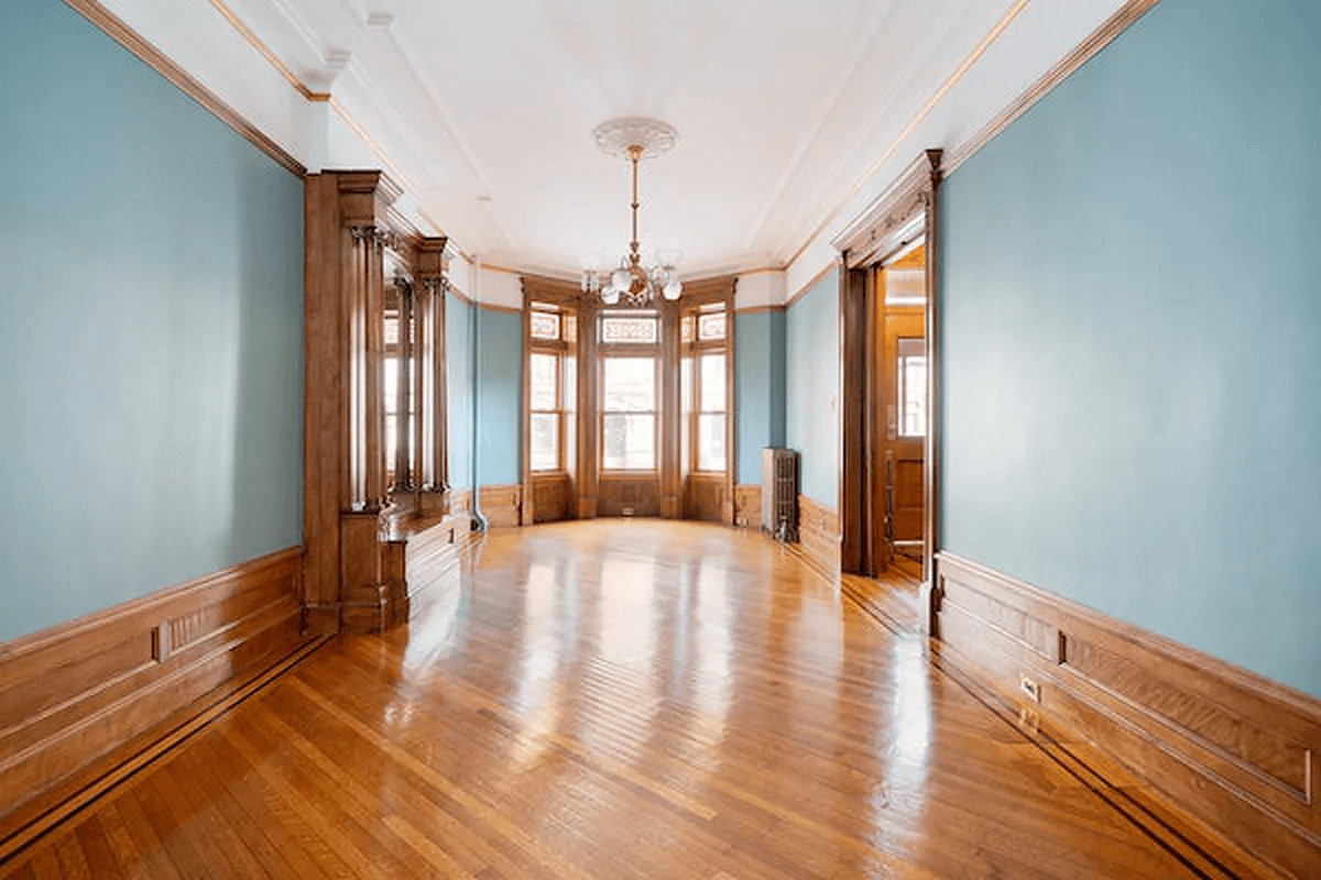 parlor with pier mirror