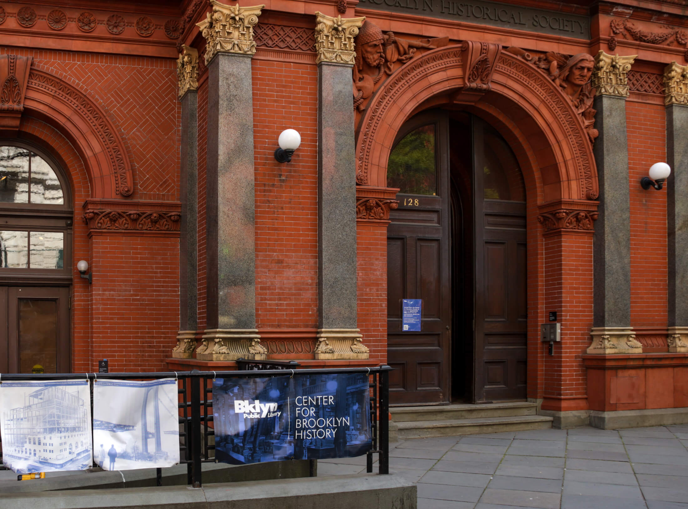 the exterior of the center for brooklyn history