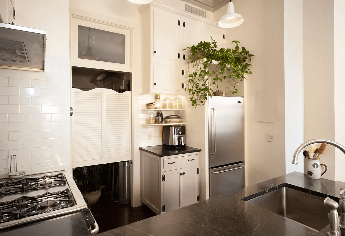 kitchen with pantry