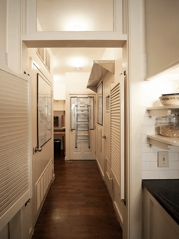 access to pantry and laundry