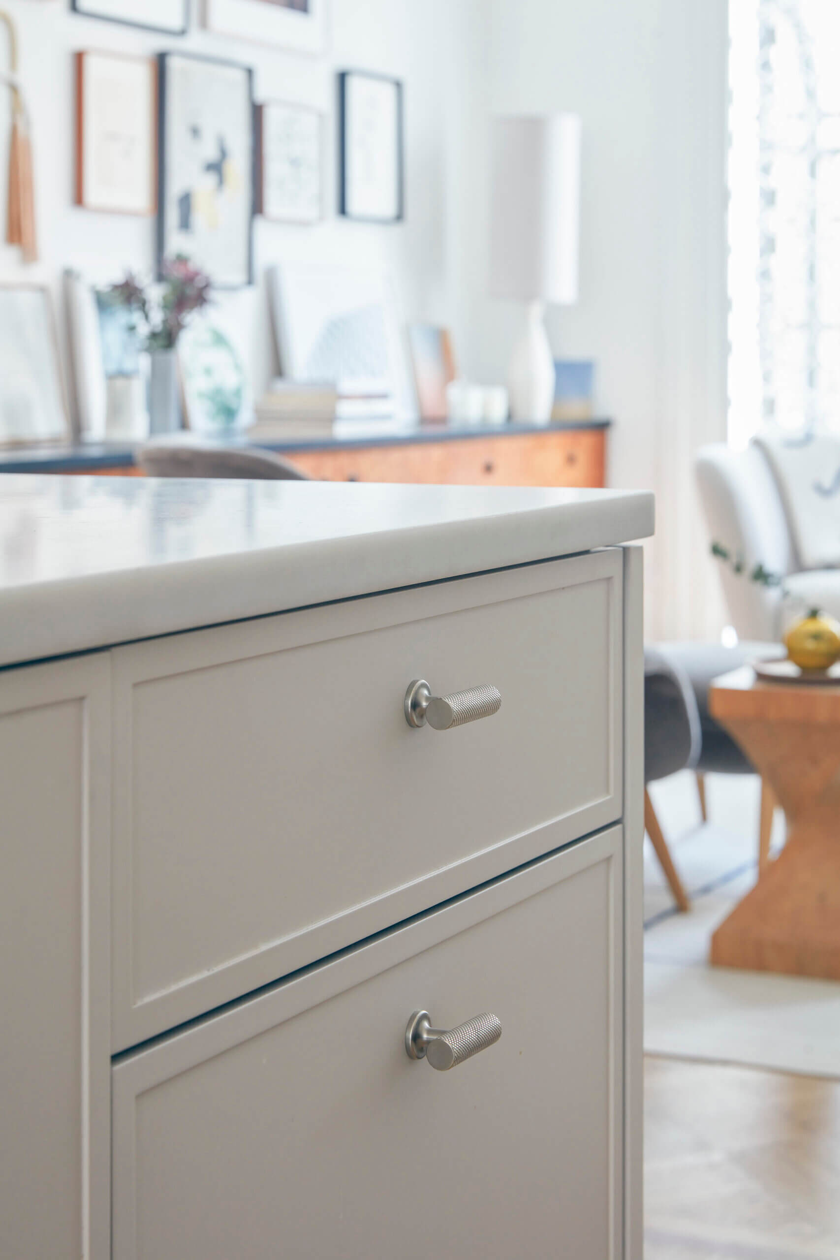 KITCHEN cabinet hardware detail