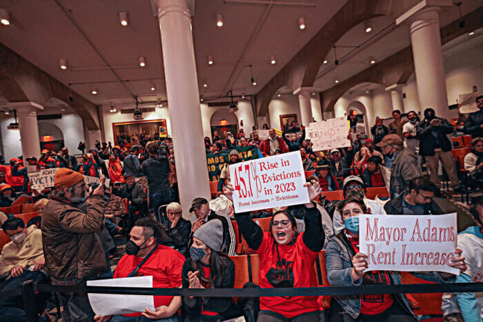 rent guideline board protest