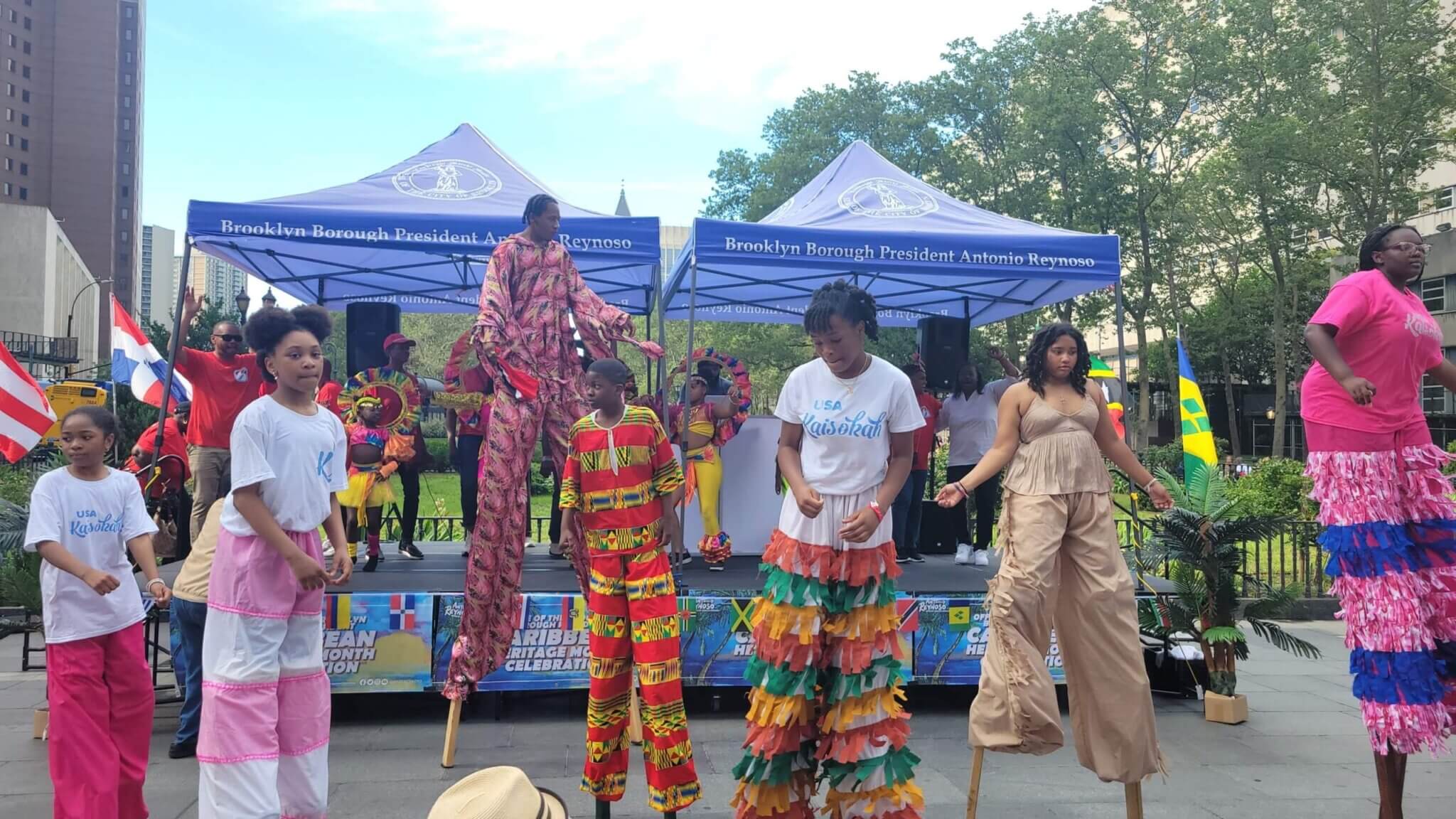 caribbean heritage month festival dancers